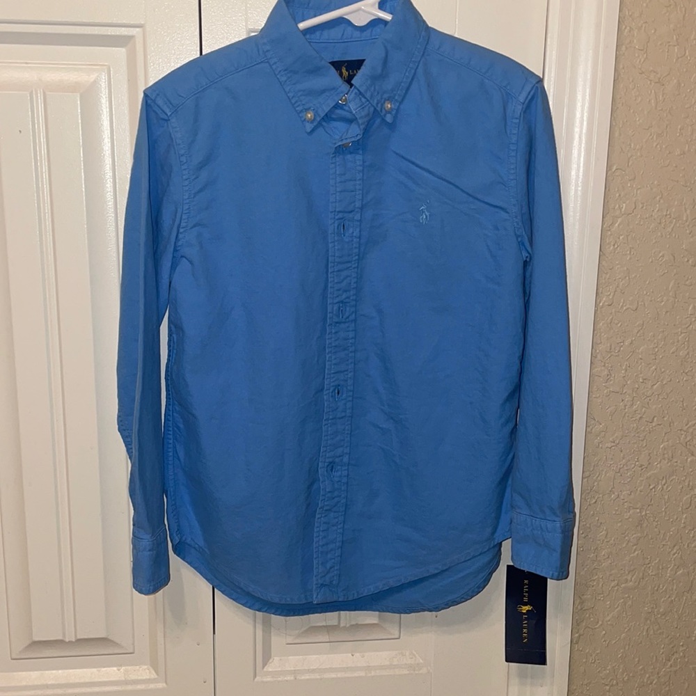 NWT Ralph Lauren Button Up Shirt Size 6